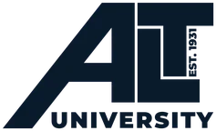 М. Тынышбаев атындағы ALT University логотипі