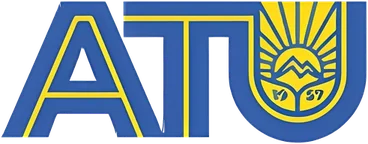Алматы технологиялық университеті логотипі
