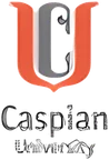Caspian University логотипі